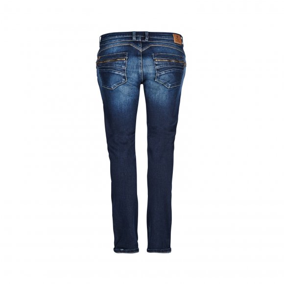 Pulz Jeans - Evelyn straight high jeans fra Pulz 