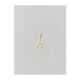 Design Letters - Bogstav charm 10 mm Guld fra Design Letters