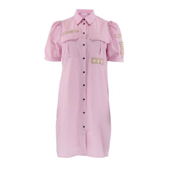 Continue - Mili dress patch rose fra Continue