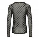 Kaffe - Mina ls mesh bluse fra Kaffe