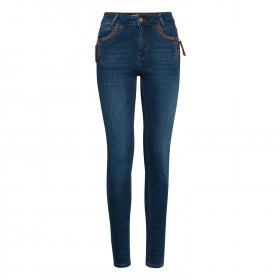 Pulz Jeans - Carmen high waist jeans fra Pulz