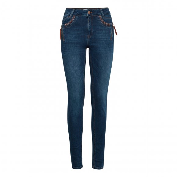 Pulz Jeans - Carmen high waist jeans fra Pulz