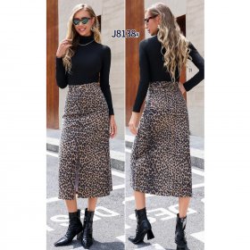 Wilto - Leopard skirt fra Wilto