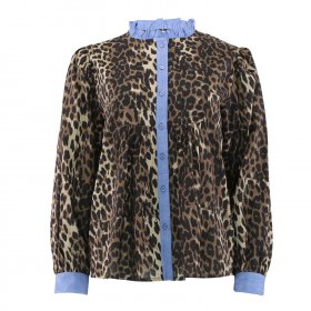 Continue - Chania leo bluse fra Continue