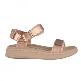 woden - Line metallic sandal fra Woden